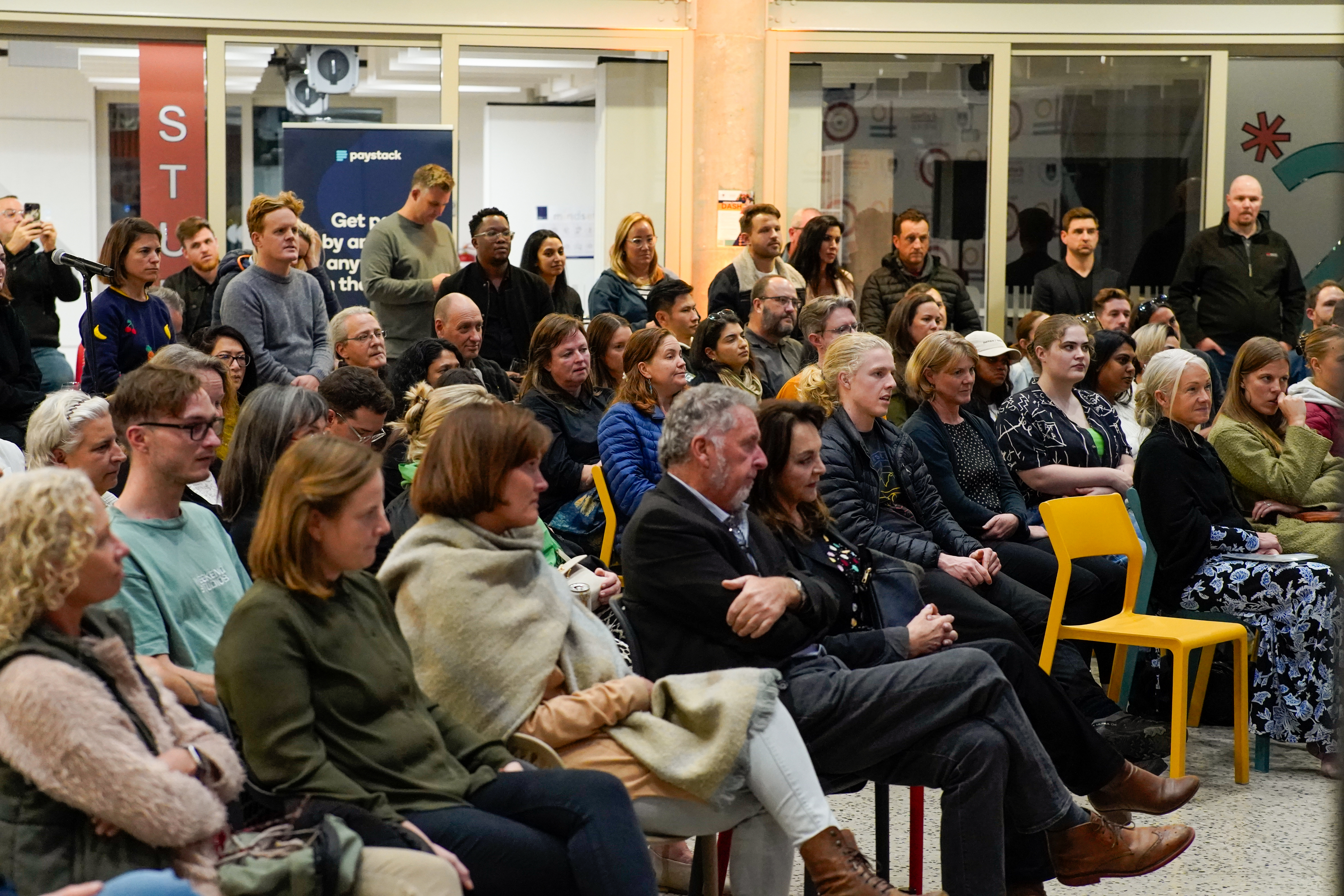 Audience at a Heavy Chef community learning event